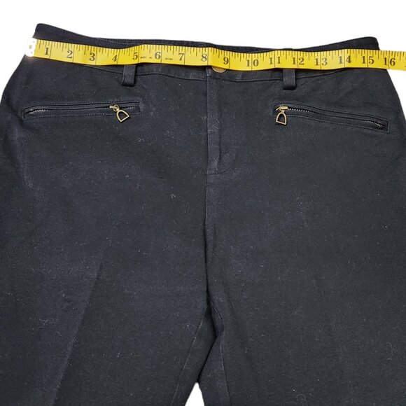 Lauren Ralph Lauren Pant Cotton Blend Stretch Zipper Pockets Jeans Size 6 - Picture 3 of 7